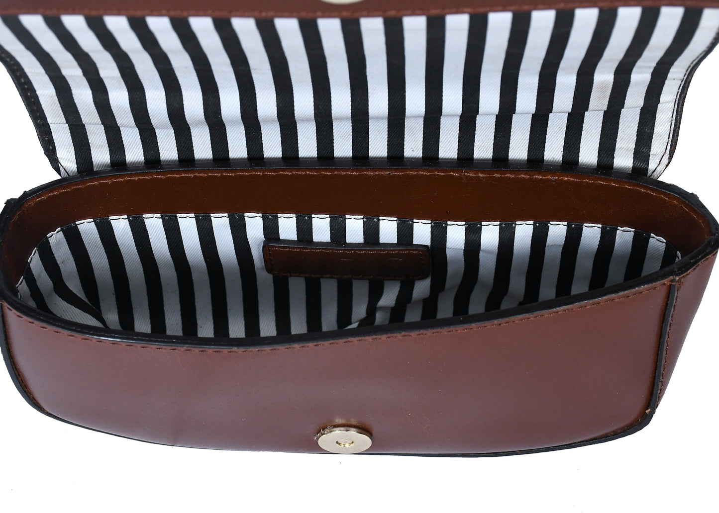 Brown color pure leather shoulder bag for women and girls with glorious crafted . Art: BG-1557 Pack of 25