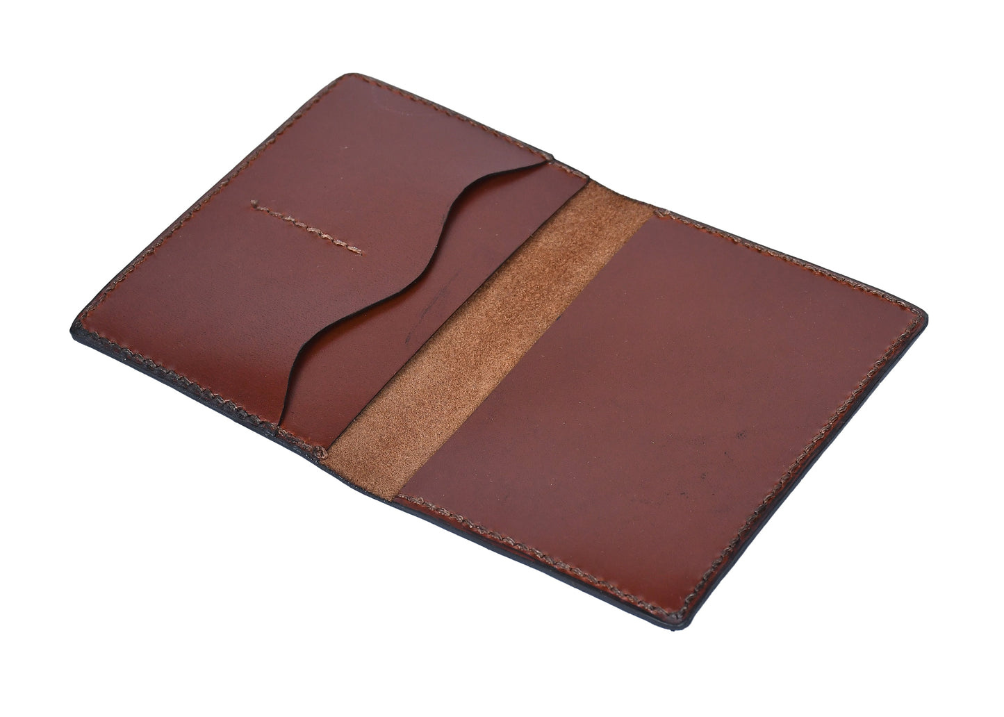 Pure leather passport case with designer look. Art: LA-1415 Pack of 50
