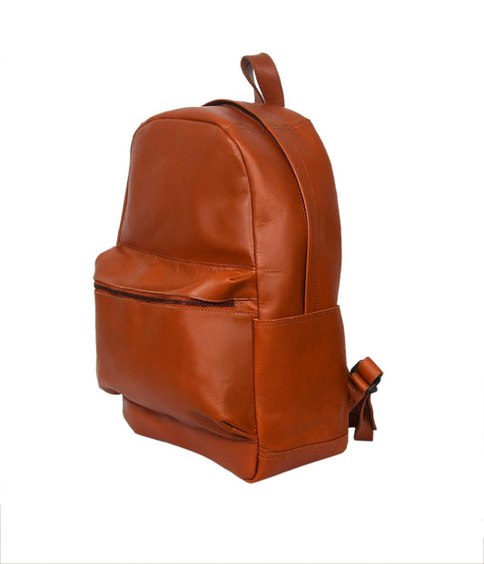 Leather Shoulder Office Backpack | Water Resistant Bag For Men, Art: BG-1419 Pack of 25