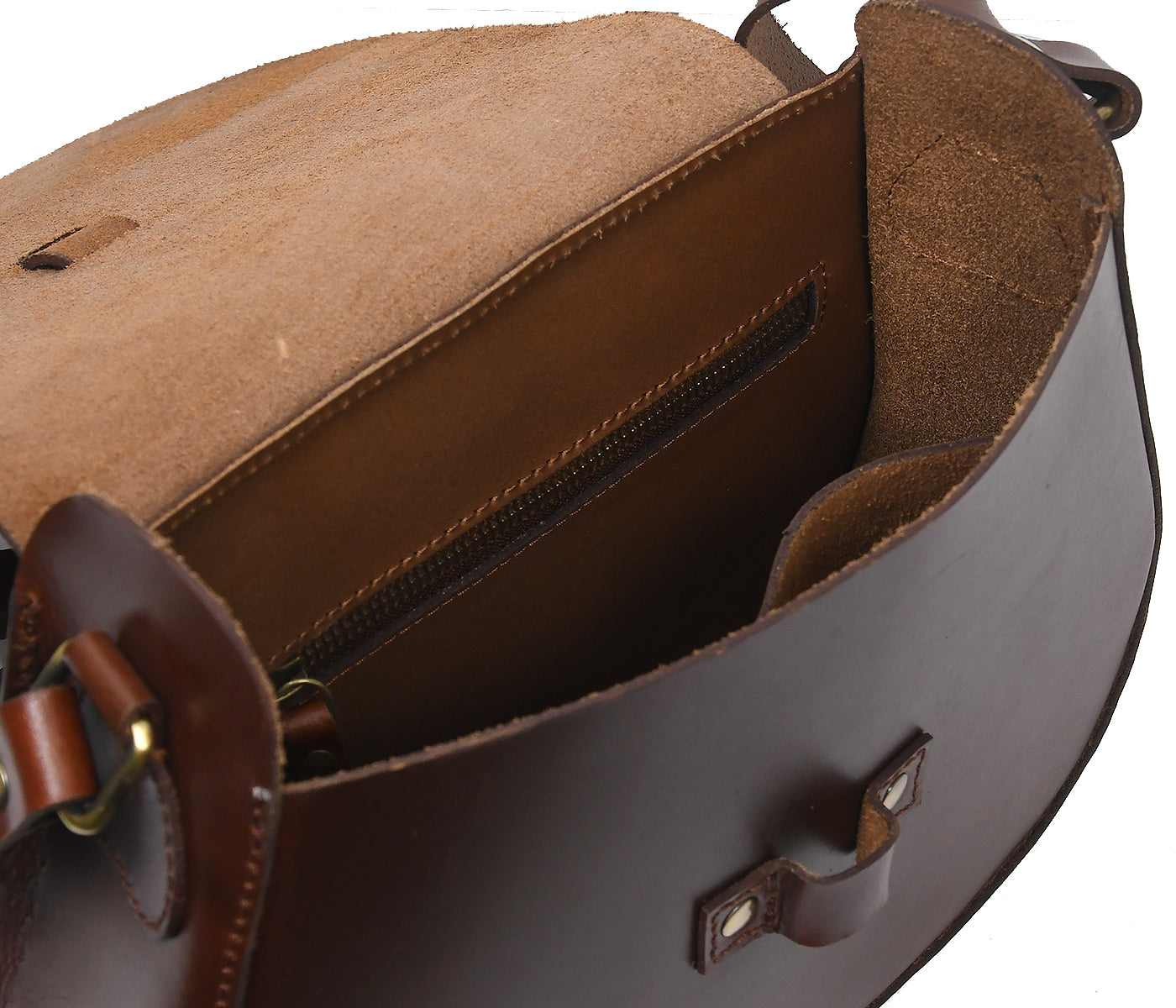 Celtic Latest Brown Leather Sling Bag  Stylish and Versatile. Art: BG-1410 Pack of 25