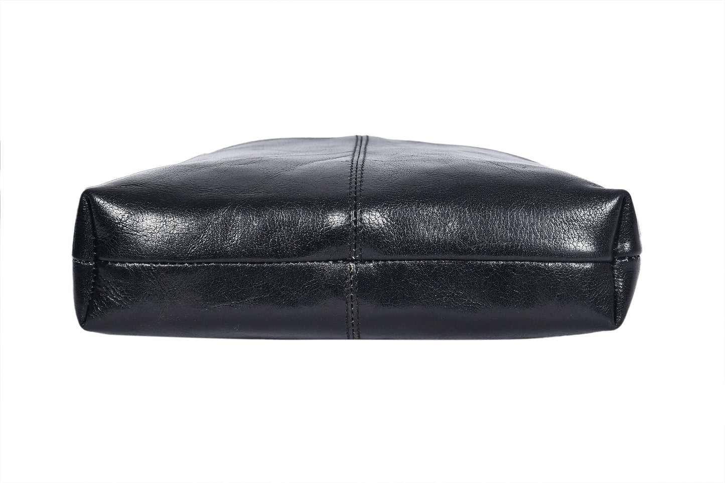 Elevate Your Style with our Black Leather Sling Bag, Art: BG-1428 Pack of 25