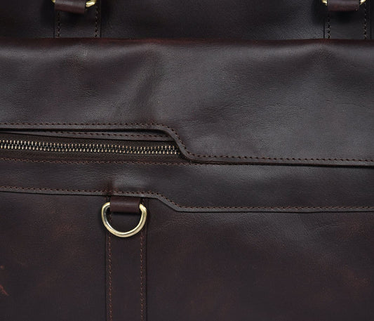 Timeless Elegance: Brown Leather Messenger Bag - Your Perfect Everyday Companion. Art: BG-1431 Pack of 25