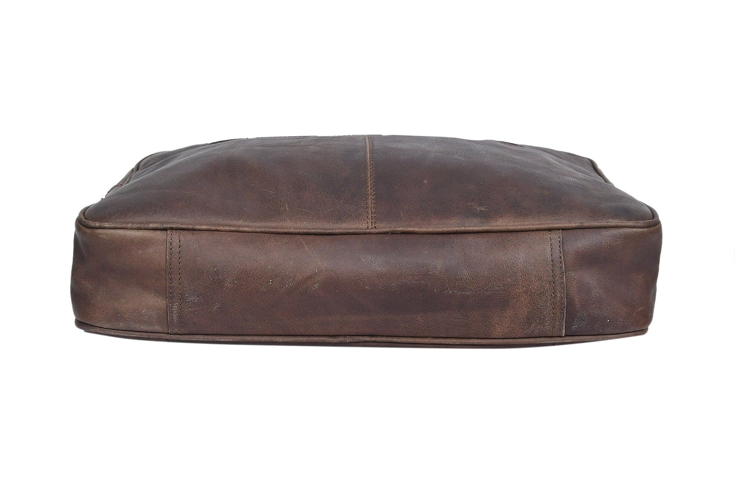 Elevate Your Style with Our Premium Brown Leather Messenger Bag. Art: BG-1437 Pack of 25