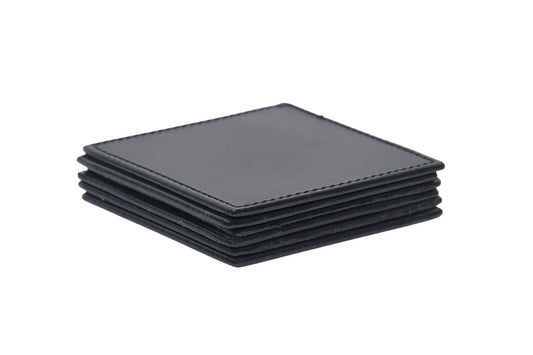 Leather Office Purpose Coaster, Art:-LC-01 Pack of 50