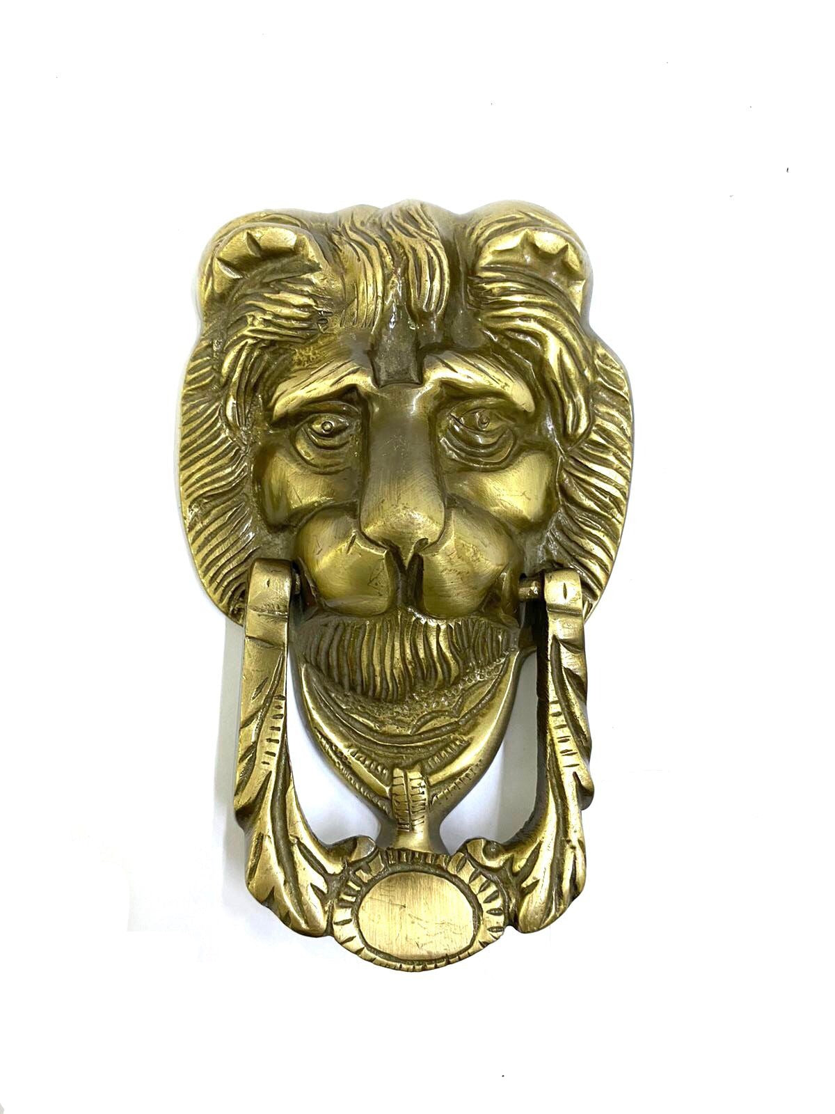 Designer Door Knockers Brass Handicrafts Excellent Choice For Homes Tamrapatra Pack of 50