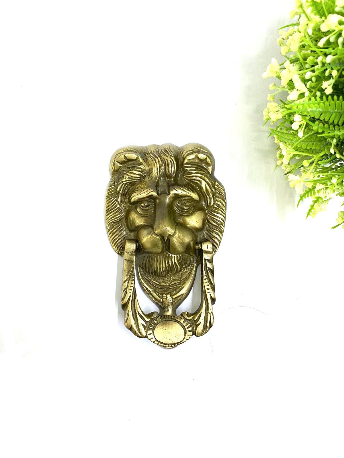 Designer Door Knockers Brass Handicrafts Excellent Choice For Homes Tamrapatra Pack of 50