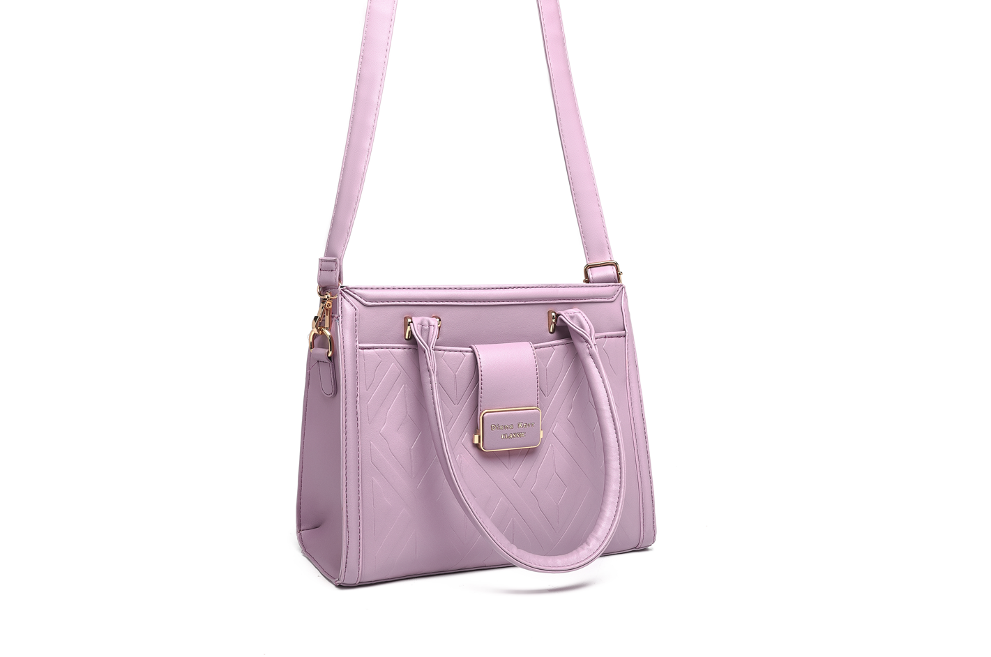 Stylish Synthetic Mauve Bag – Elegant & Versatile Handbag for Any Event,ART:-DK-2003 Pack of 25