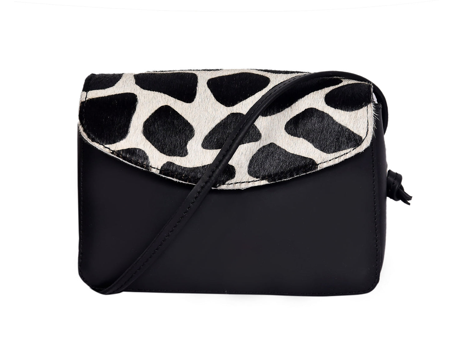 Elevate Your Style with our Hair-on Leather Sling Bag. Art: BG-1439 Pack of 25