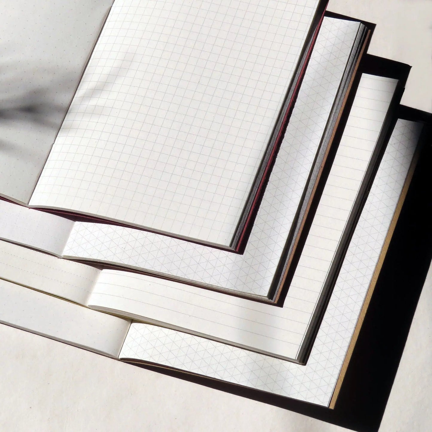 GEOMETRIC NOTEBOOKS - A5 [5.8 in × 8.3 in] Pack of 50