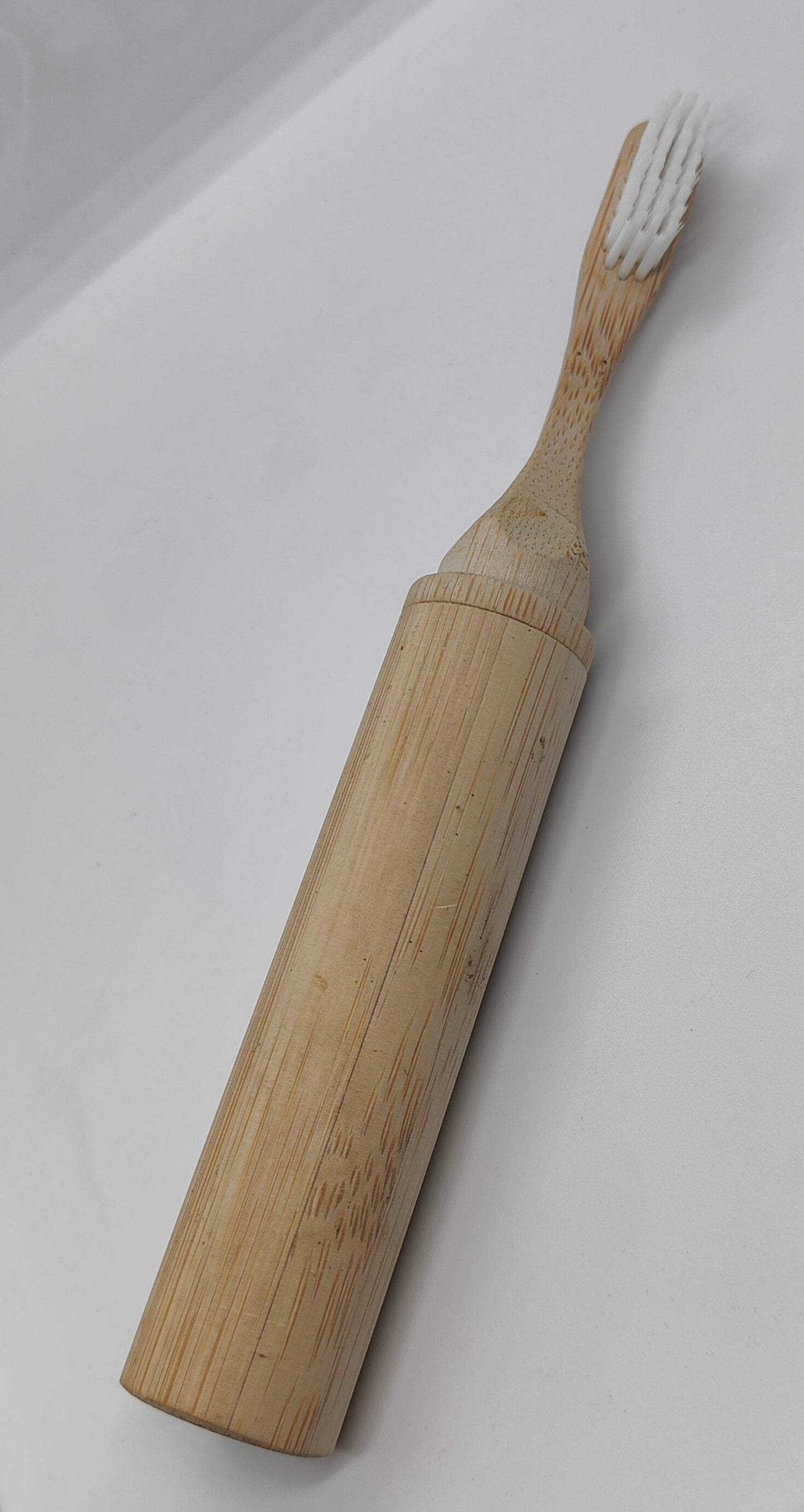 Bamboo Travel Toothbrush White Soft Brush Pack of 50