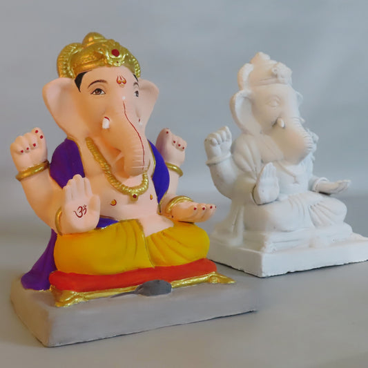 9" DIY PAINT YOUR BAPPA Pack of 50