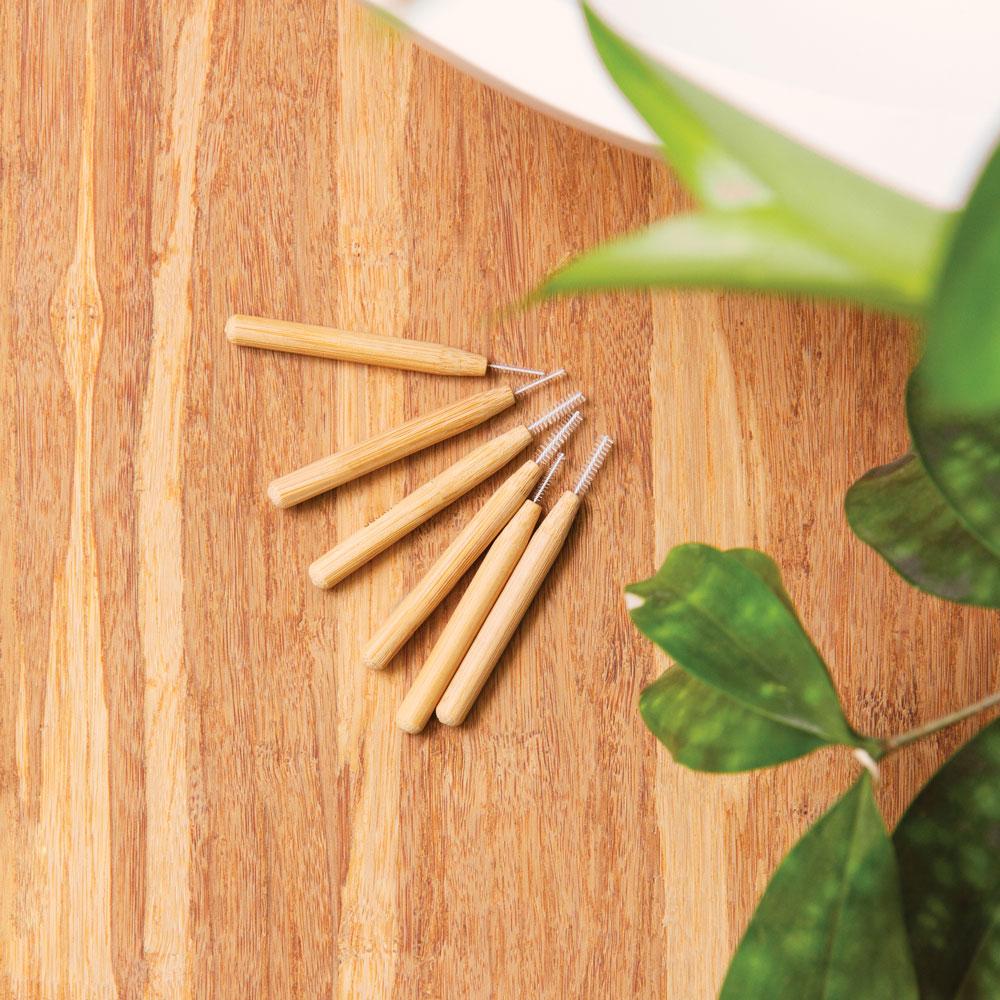Bamboo Interdental Brushes (4 Pack)
