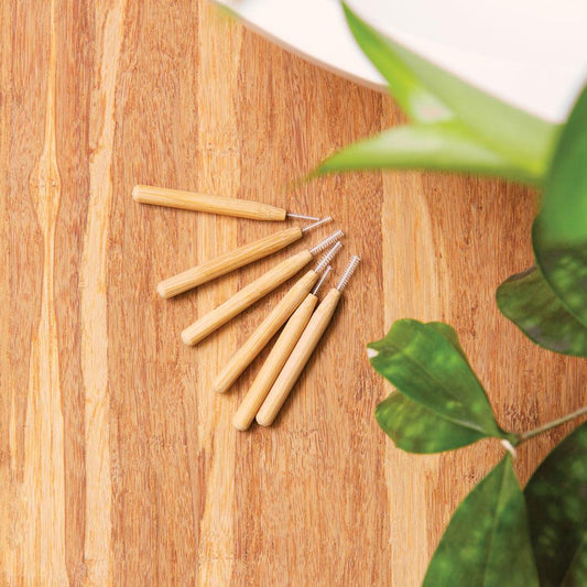 Bamboo Interdental Brushes (4 Pack)