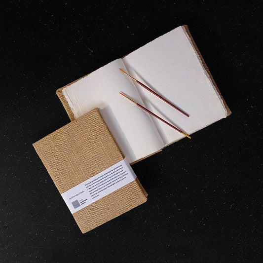 JUTE DECKLED NOTEBOOK A4 Pack of 50