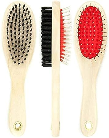 Bamboo Deshedding Brush for Dogs and Cat Pack of 50