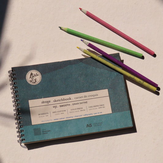 RECYCLED ECO-FRIENDLY COLOURED PENCILS Pack of 50