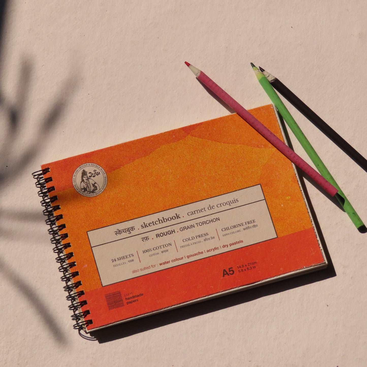 RECYCLED ECO-FRIENDLY COLOURED PENCILS Pack of 50