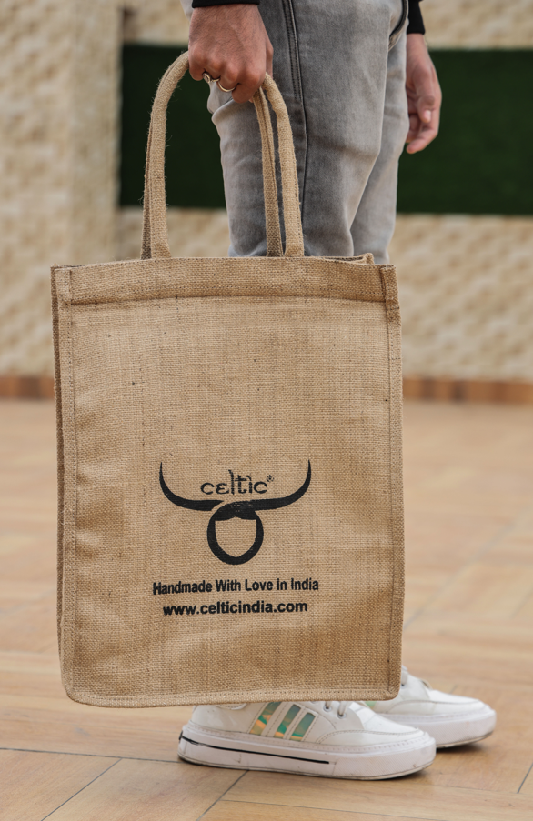 Eco-Chic: Elevate Your Style with Our Stylish Jute Bags, Art: BG-1604 Pack of 50