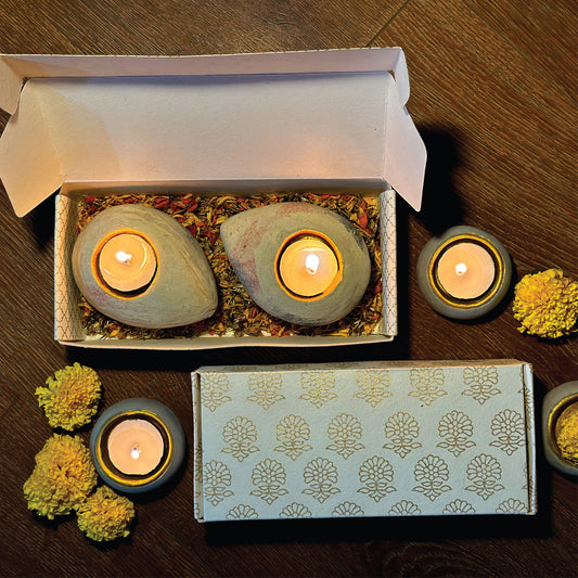 WABI SABI - DIYA HOLDERS Pack of 50