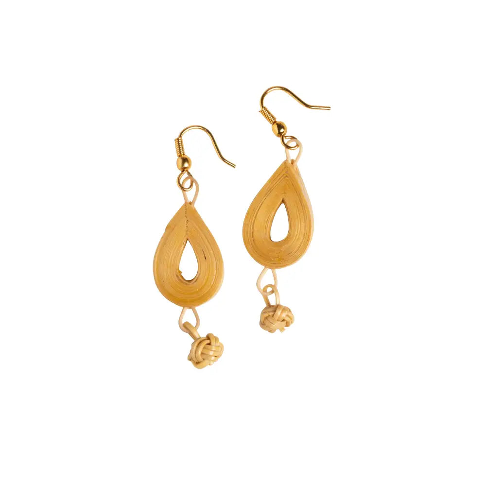 Droplets with bead earrings Pack of 50