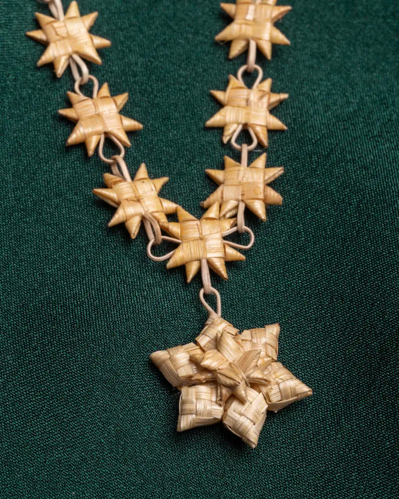 Flat star mala with sunflower pendant Pack of 50