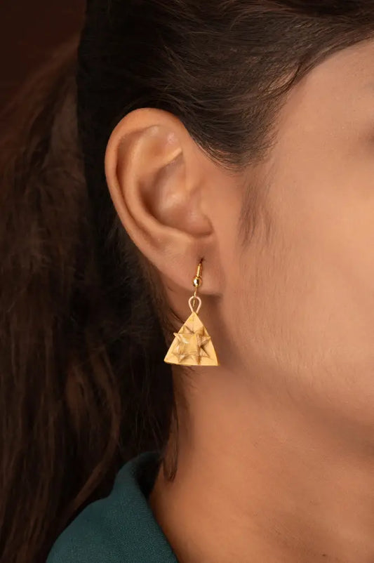 Juhi triangle Earrings Pack of 50