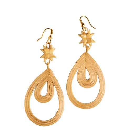 Juhi with double droplate earrings Pack of 50