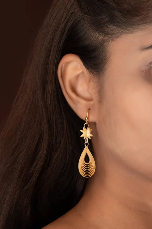 Juhi with Quill Drop Earrings Pack of 50