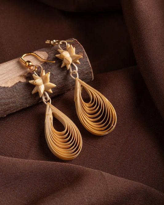 Juhi with Quill Drop Earrings Pack of 50