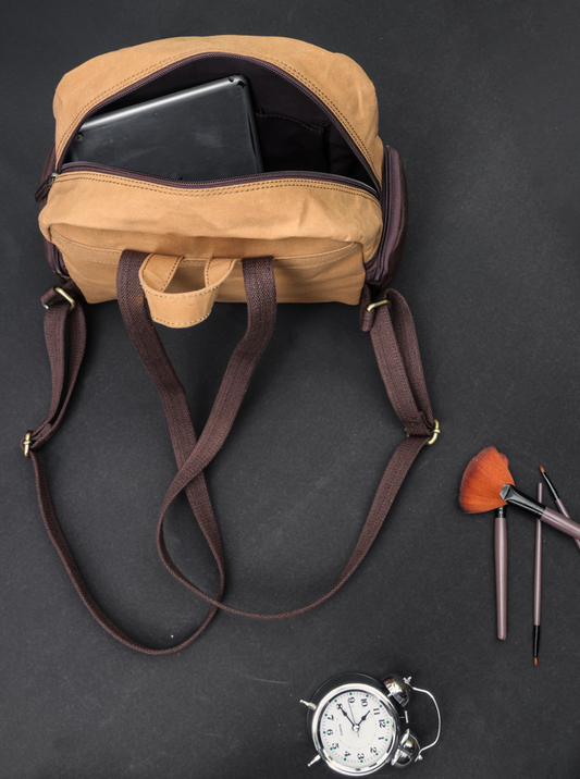 Durable Canvas Backpack for Every Adventure, Art: BG-1746 Pack of 25