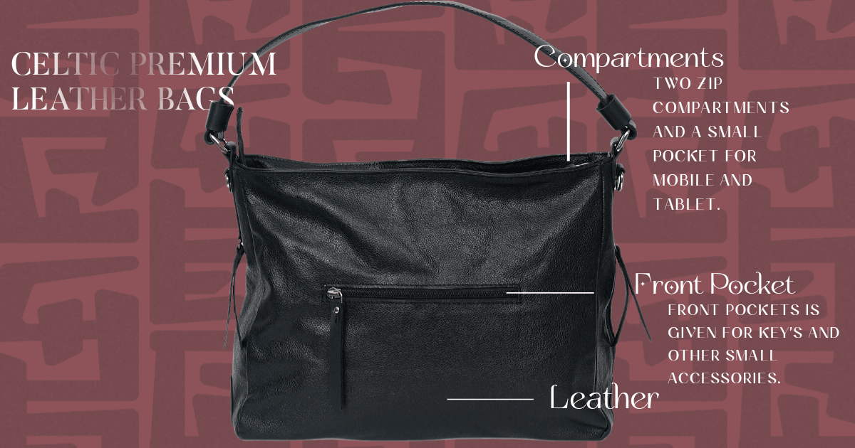 The Hobo Bag in Leather, Soft & Slouchy Silhouette, Timeless & Elevated Design. Art: BG-1535 Pack of 25