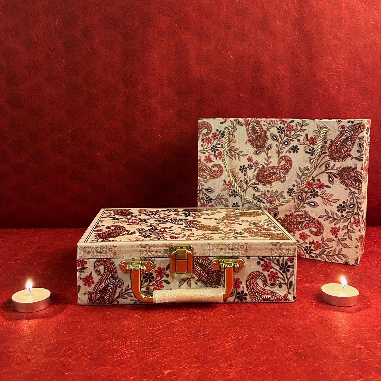 DIWALI DELIGHT - INDIAN MOTIF GIFT BOX Pack of 50