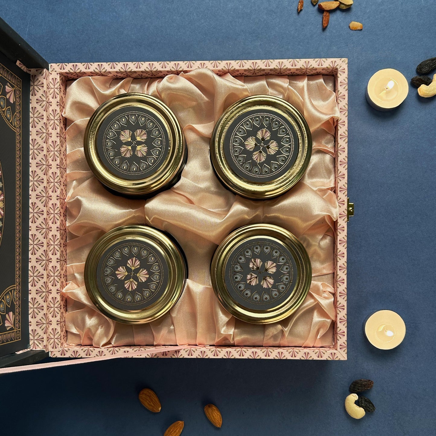 DIWALI DELIGHT - INDIAN MOTIF GIFT BOX Pack of 50