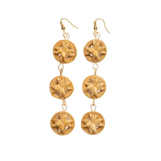 Tripple Layer juhiring Earrings Pack of 50