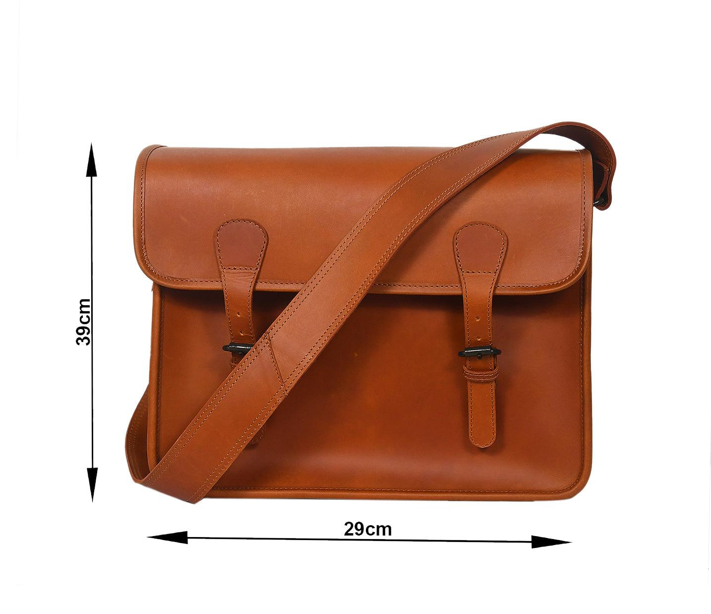 Leather Messenger Bag | Travel Bag For Men, Art: BG-1421 Pack of 25